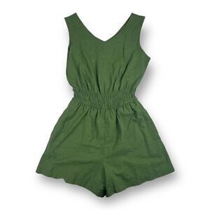 Lush Green Romper Size Medium